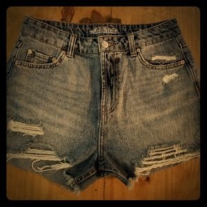 Womens blue Jean shorts